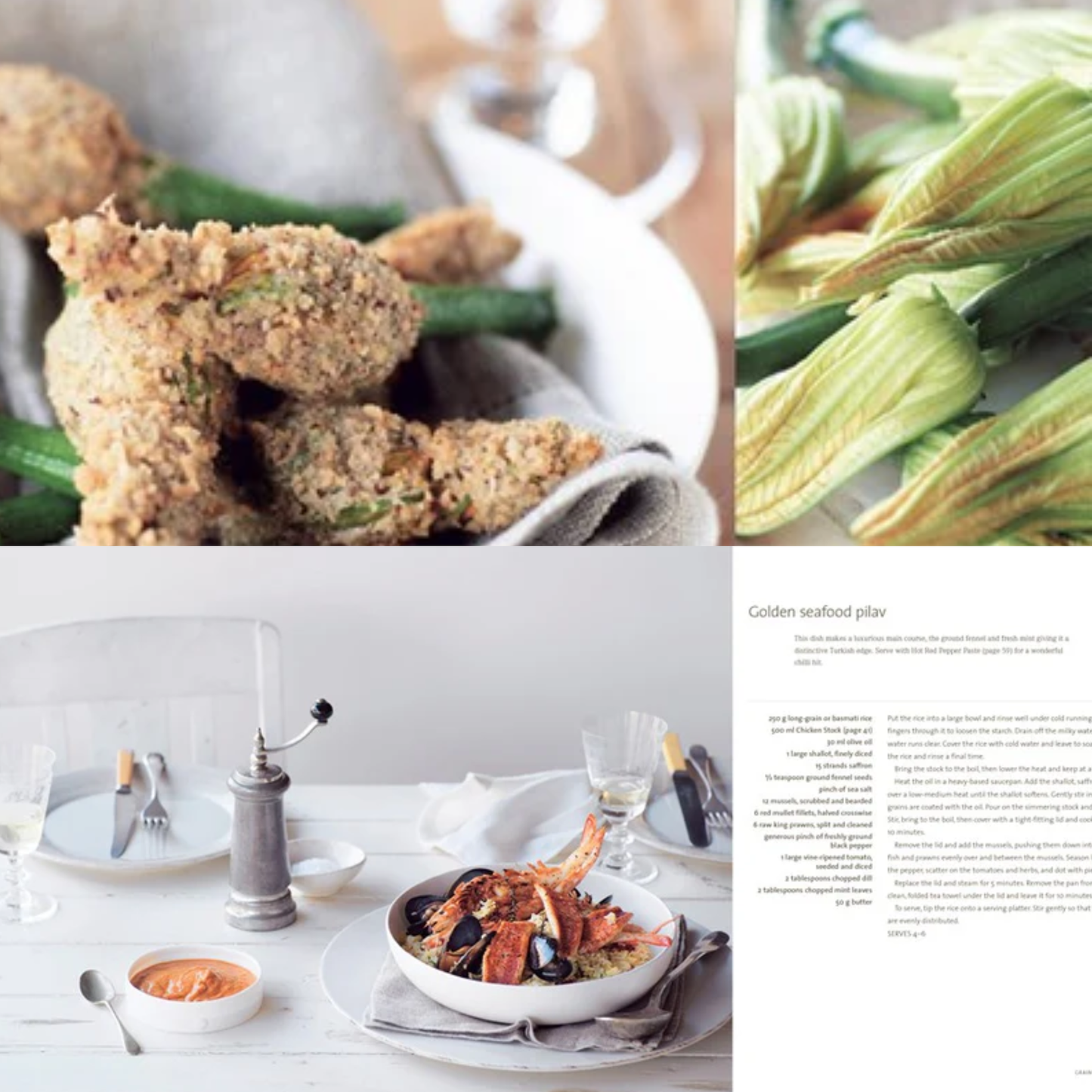 Turquoise Hardcover Cookbook