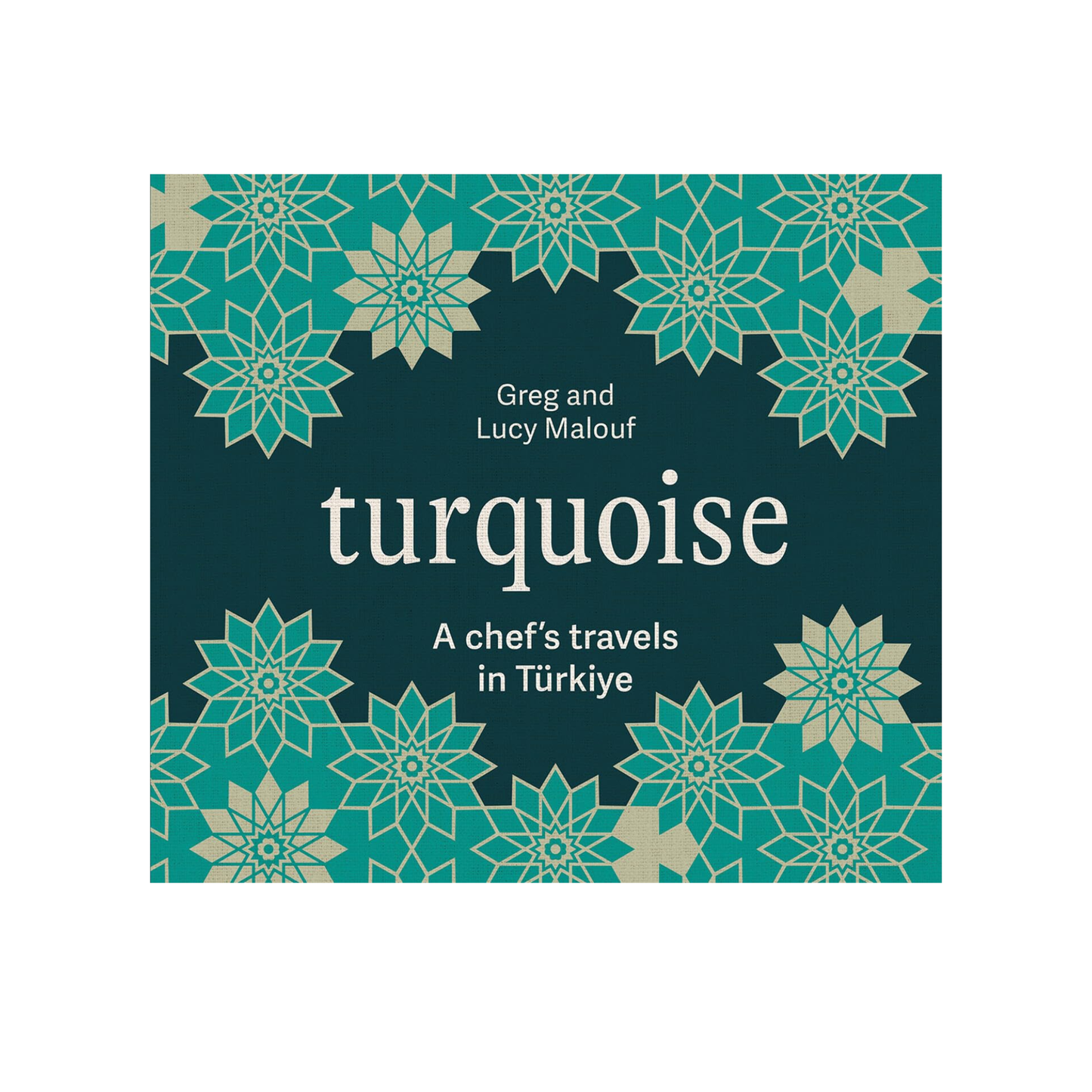 Turquoise Hardcover Cookbook
