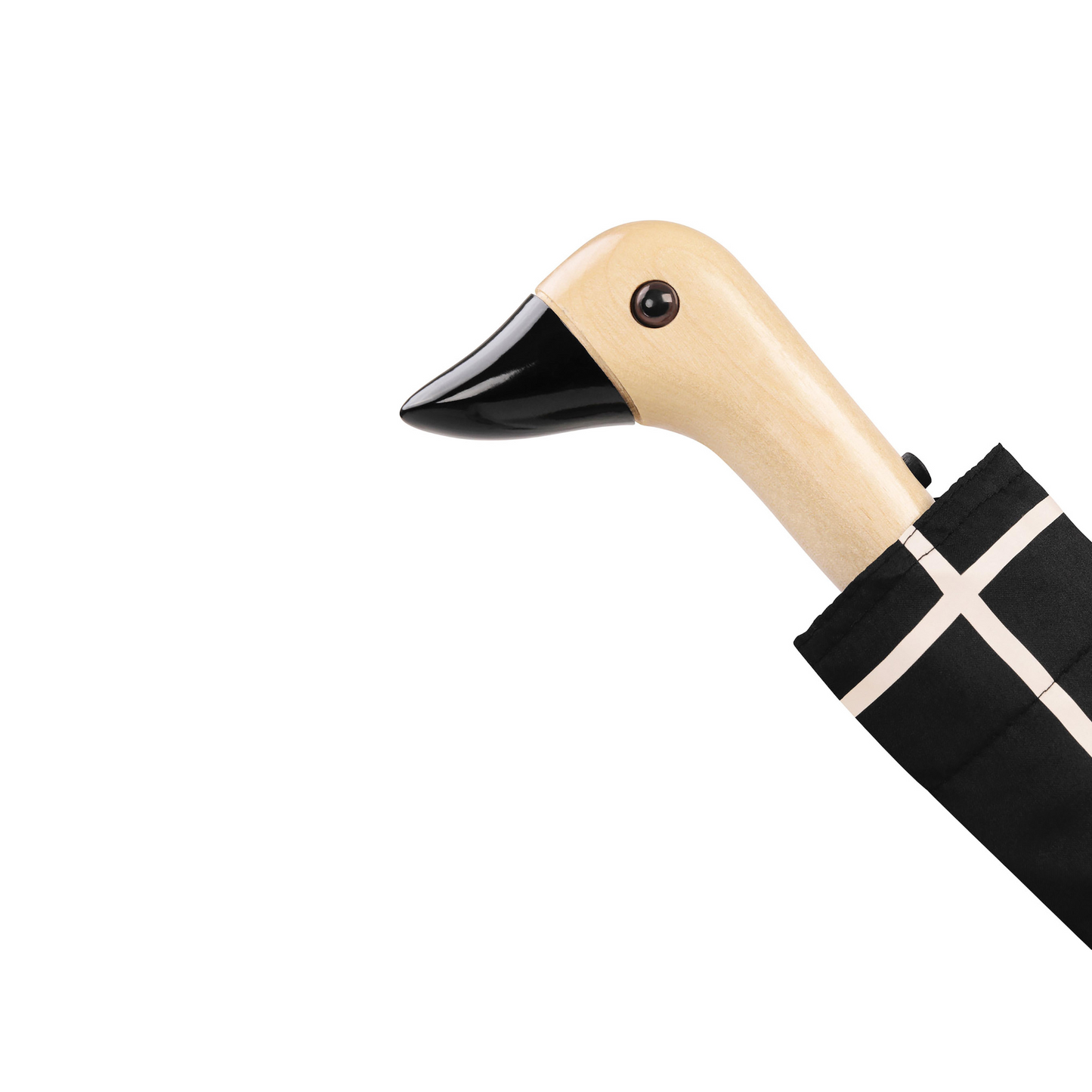 Duck Umbrella Compact – Black Grid