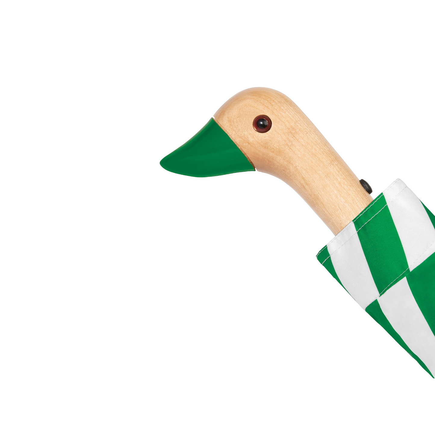 Duck Umbrella Compact – Green Check