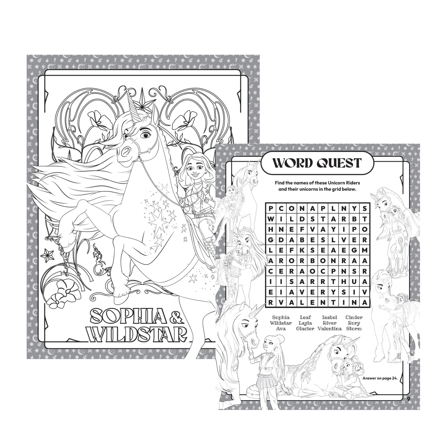 Unicorn Drawing Activity Kit