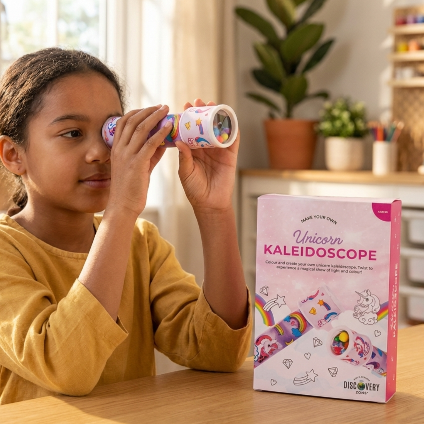 Make Your Own Unicorn Kaleidoscope