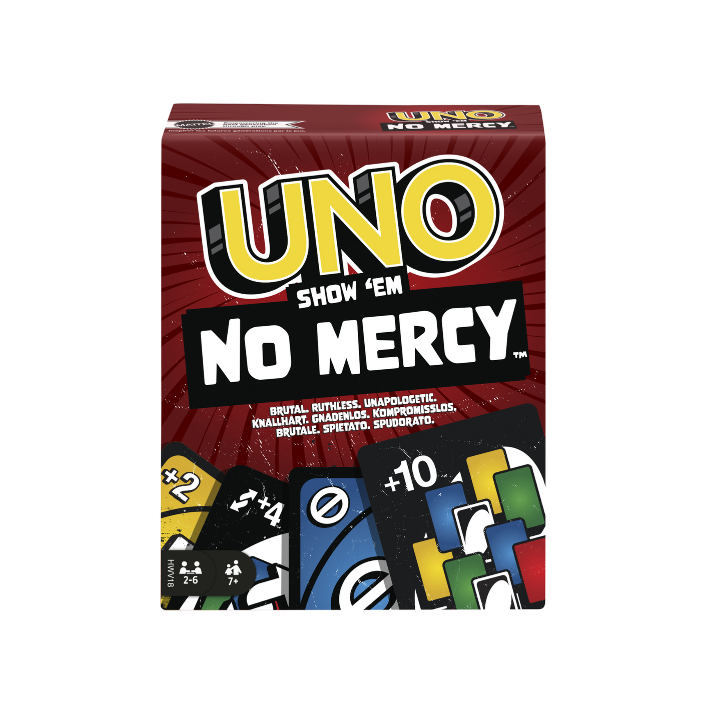 Uno Show 'Em No Mercy Card Game