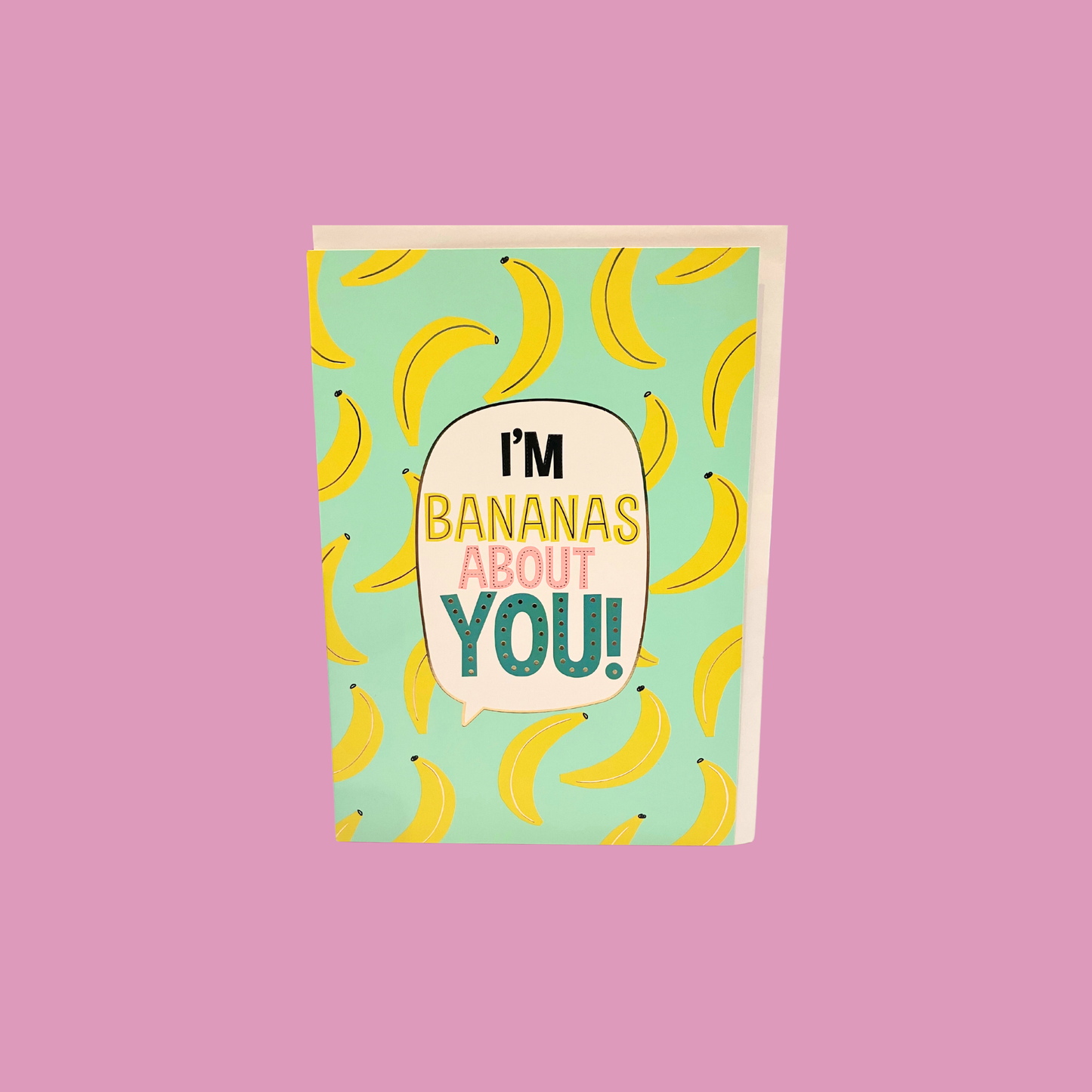 Valentine's Day Card - I'm bananas about you