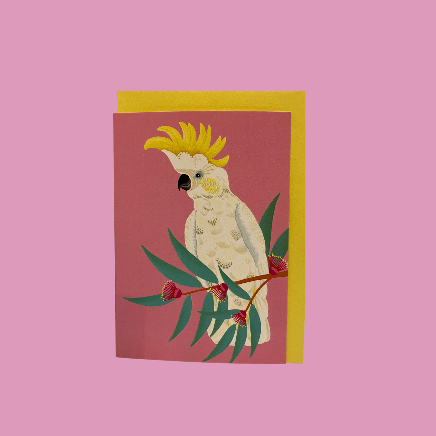 Valentine's Day Card - Cockatoo magic