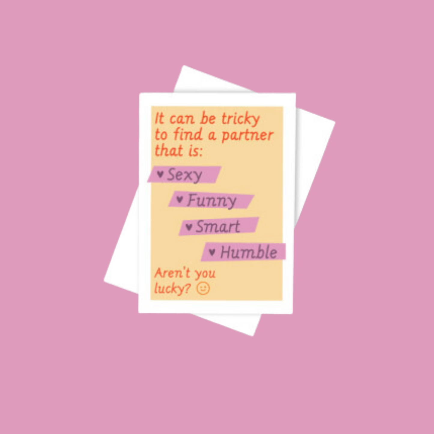 Valentine's Day Card - Perfect Partner card