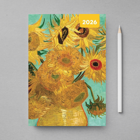 Van Gogh - 2026 A5 Padded Cover Diary Premium Planner Notebook