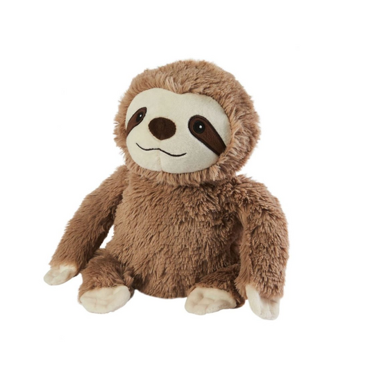 Warmies Large 13" Chocolate Brown Sloth Heatable Toy