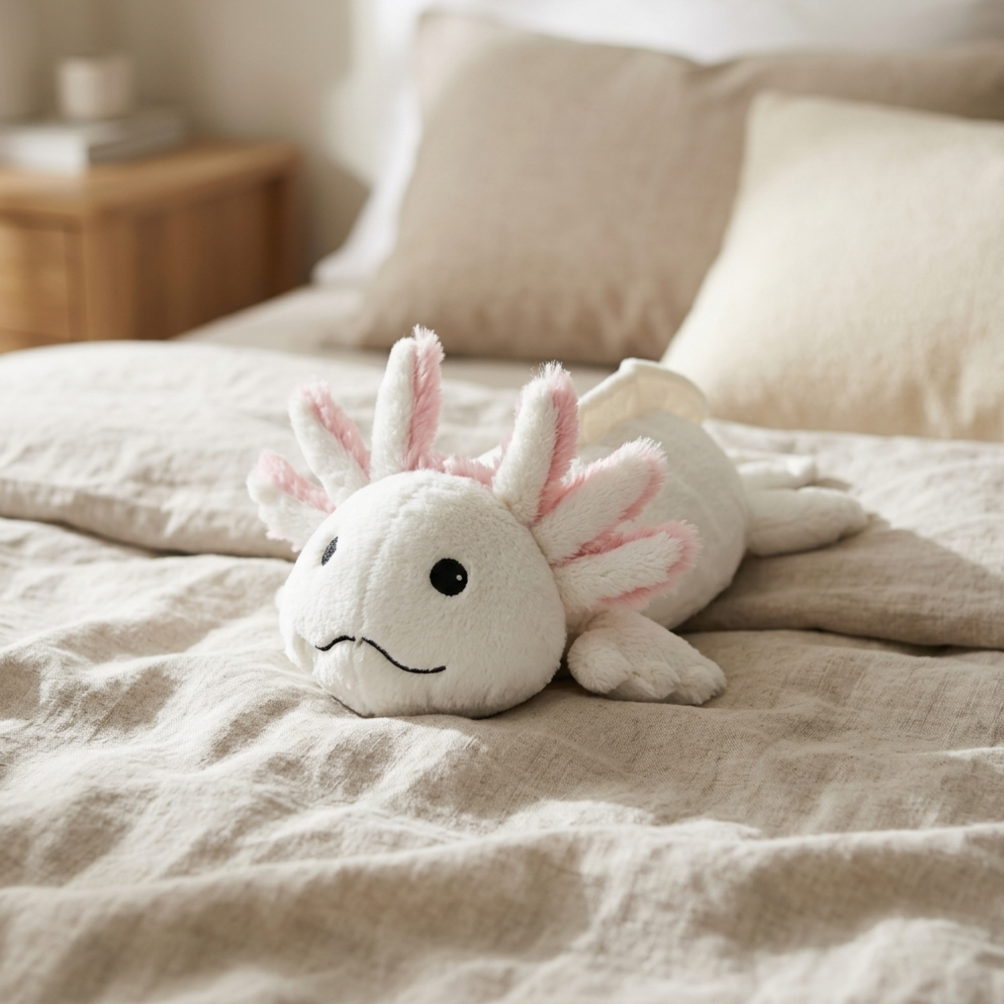 Warmies White Axolotl