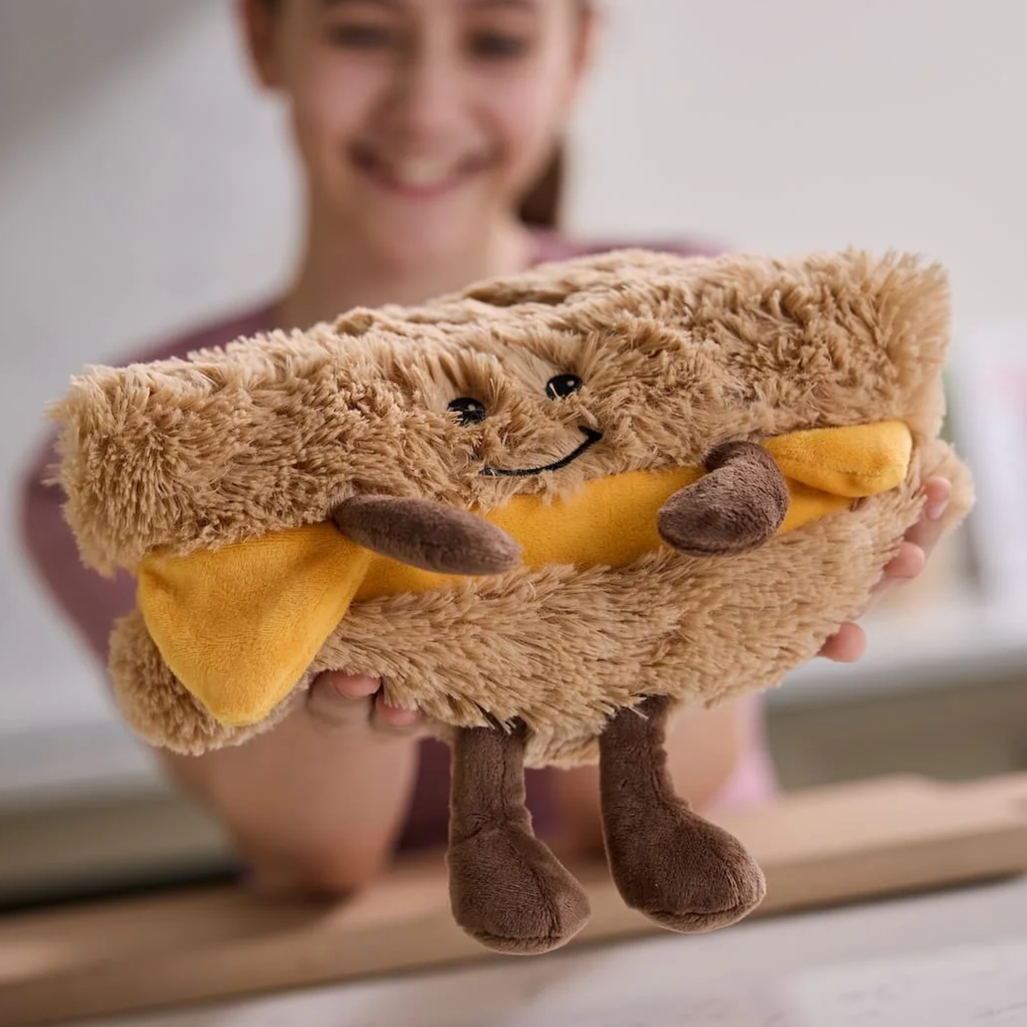 Warmie Grilled Cheese Microwavable Heat Pack