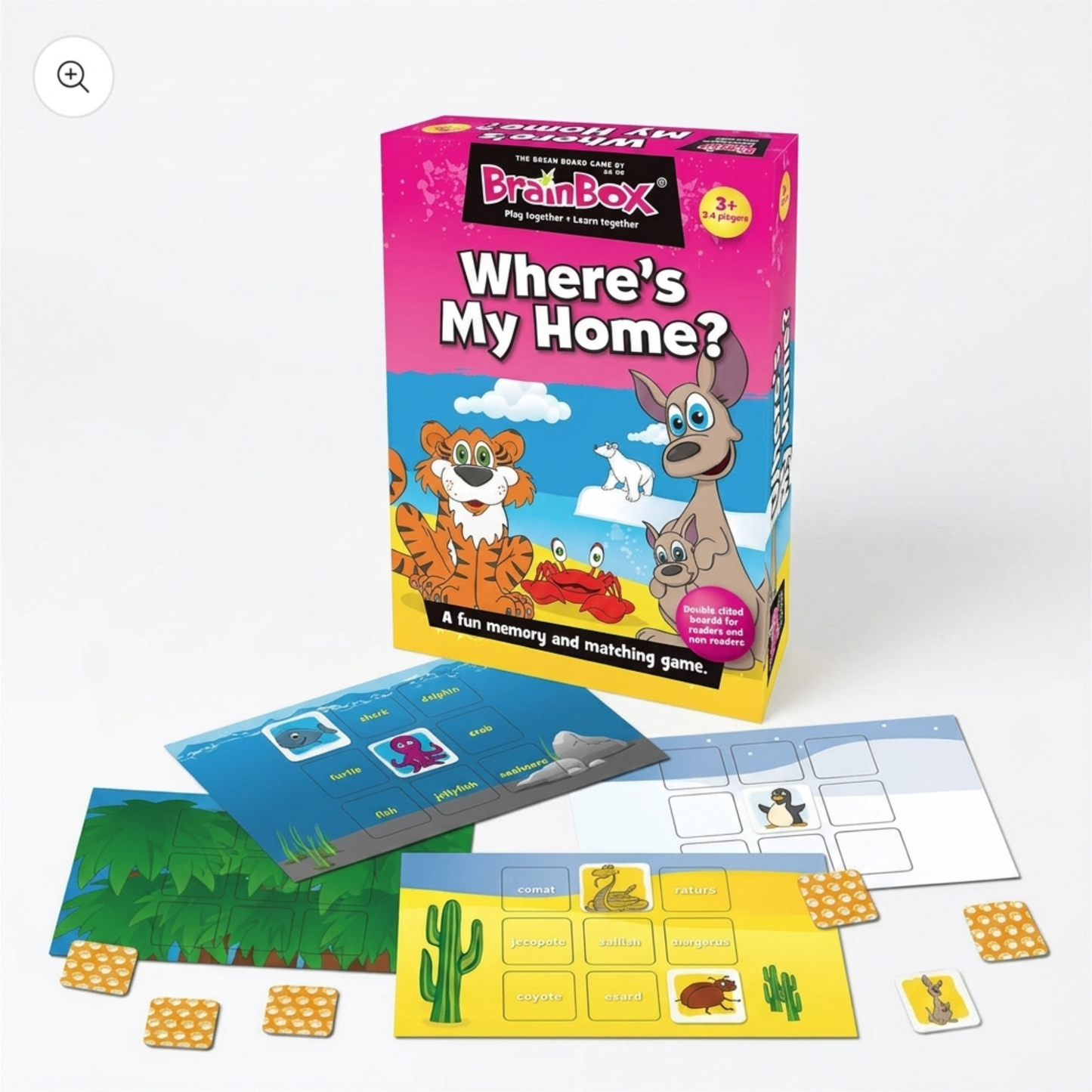Toys - Where's My Home? - Memory Game