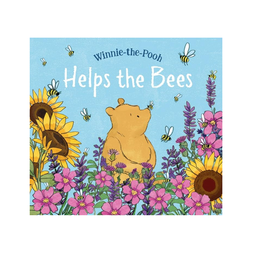 Winnie the Pooh Helps the Bees Hardcover Book