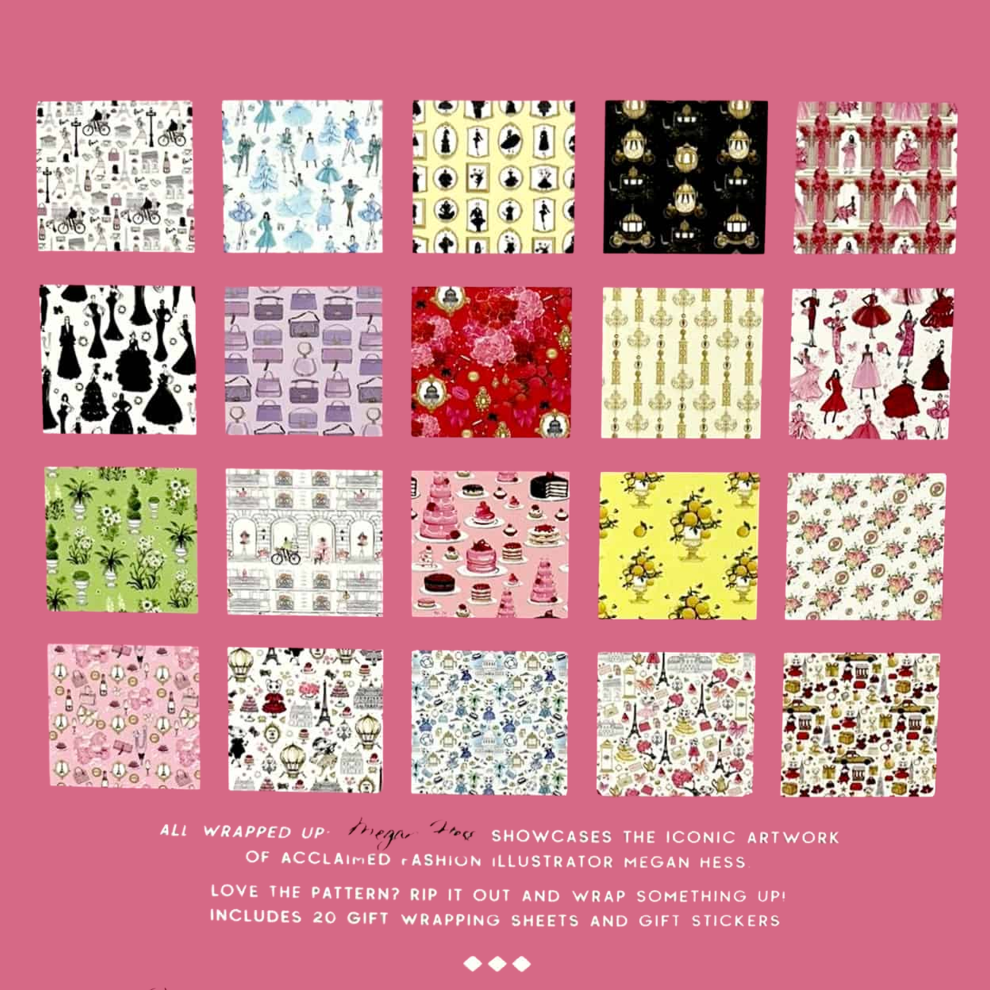 All Wrapped Up: Megan Hess Wrapping Paper Kit