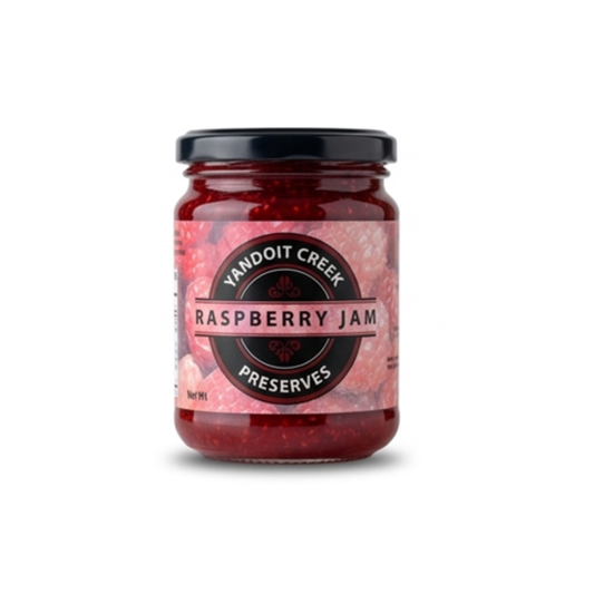 Yandoit Creek Daylesford Raspberry Jam, 320g