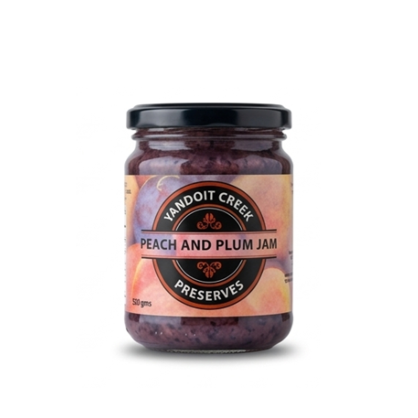 Yandoit Creek Daylesford Peach & Plum Jam, 320g