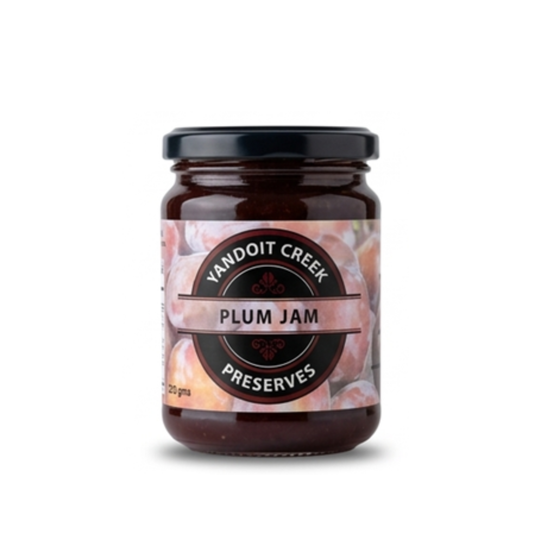 Yandoit Creek Daylesford Plum Jam, 320g