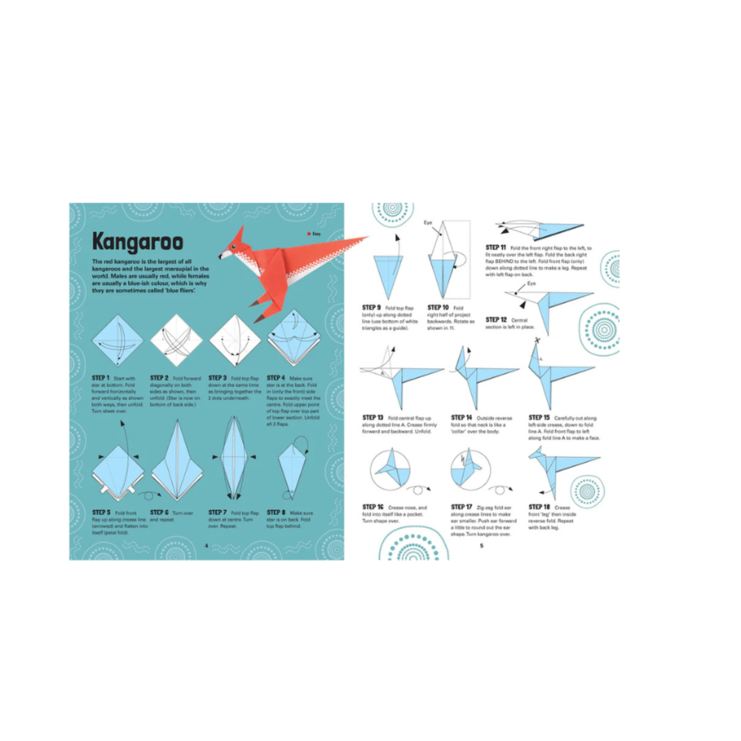 Aussie Animals Origami Activity Case