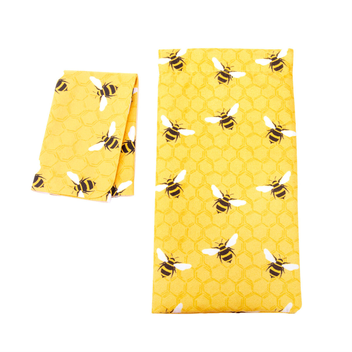 Bee Glasses Case & Cloth