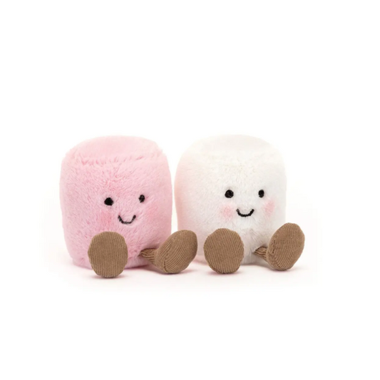 Jellycat Amuseable Pink and White Marshmallows - Mini