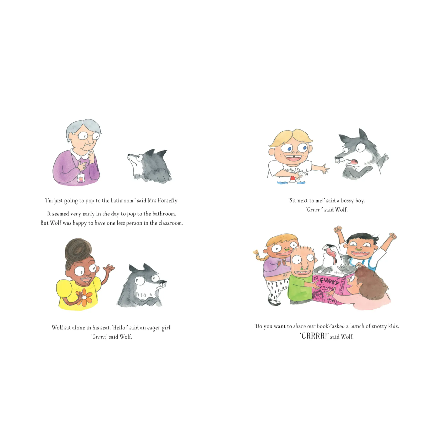 Lone Wolf Has Friends Hardcover Book