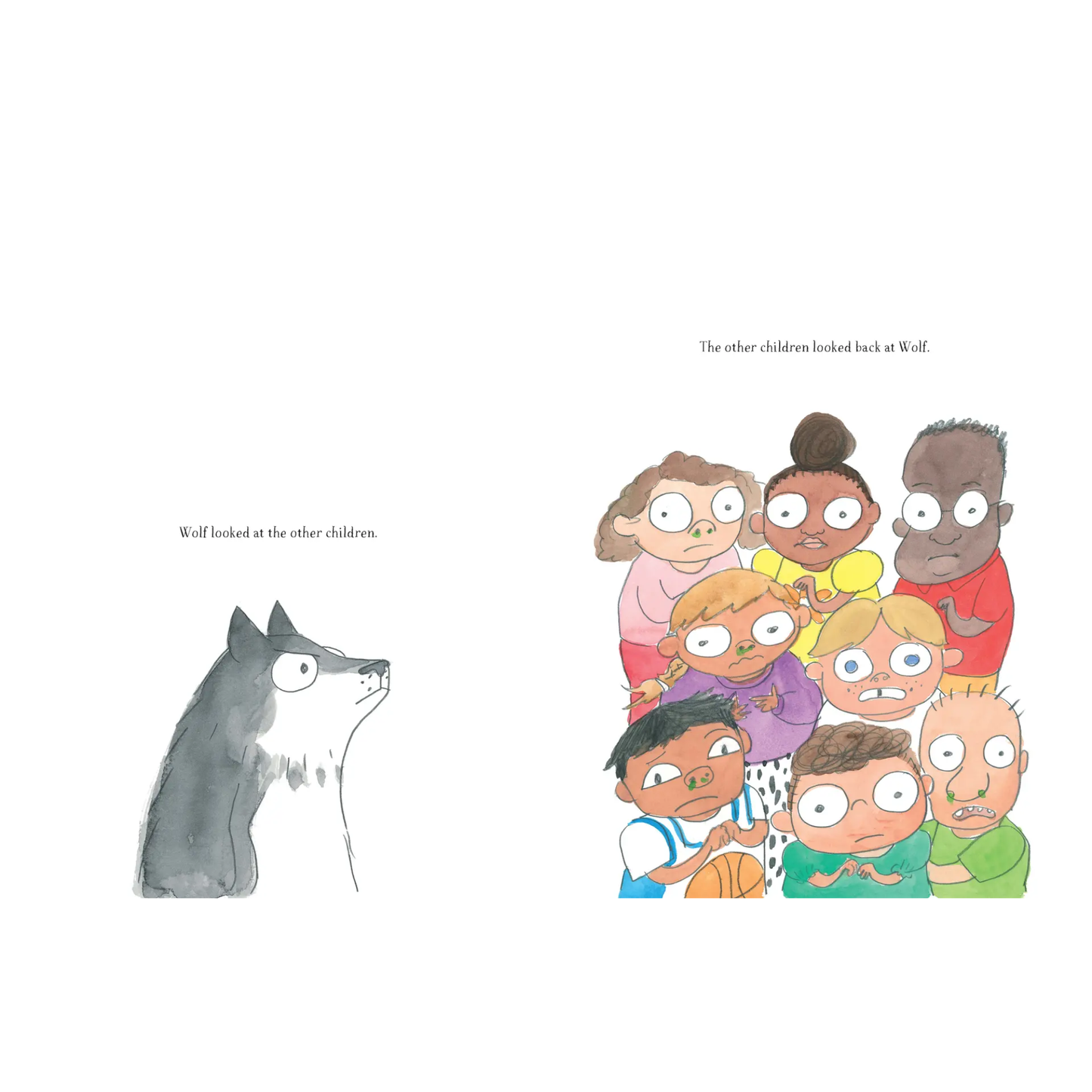 Lone Wolf Has Friends Hardcover Book