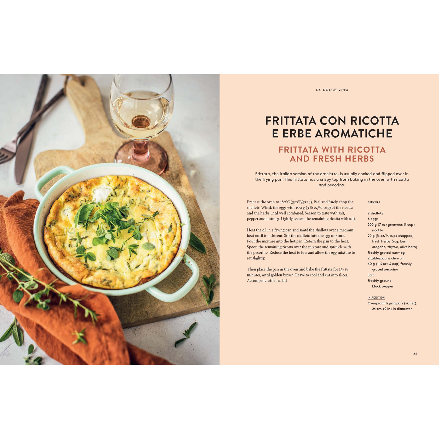 In Love with Rome: Recipes Cookbook