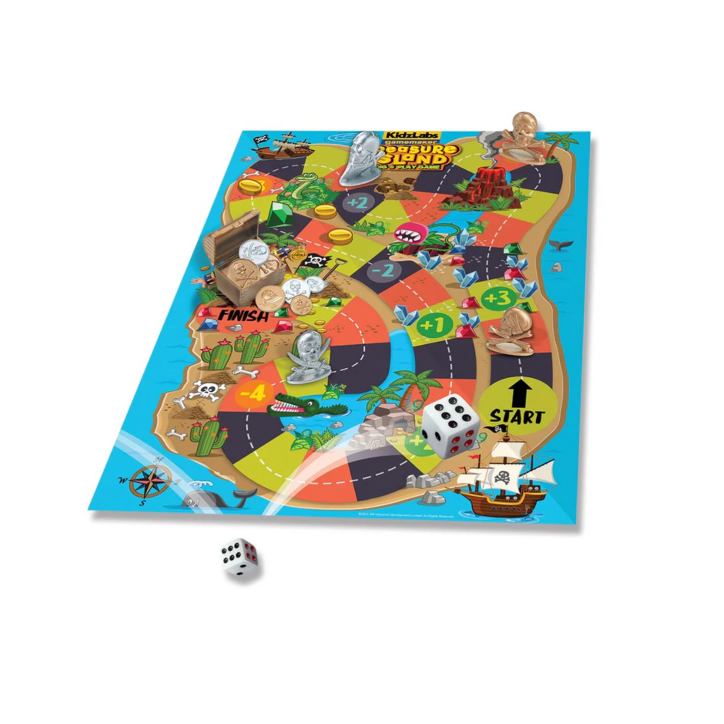 Treasure Island Dig & Play Activity Kit
