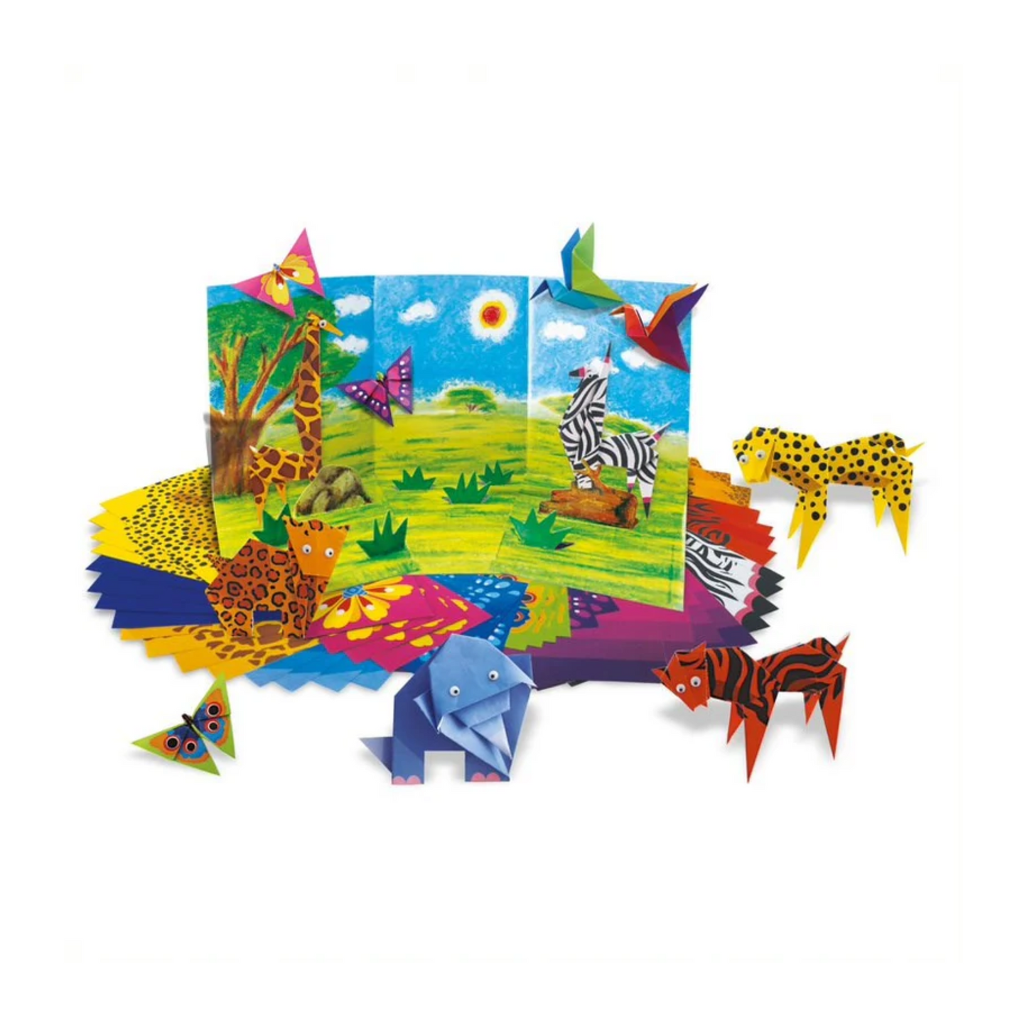 Origami Zoo Animals Kit
