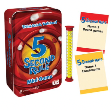 5 Second Rule Game in Collectible Tin at Daylesford Trading Co.